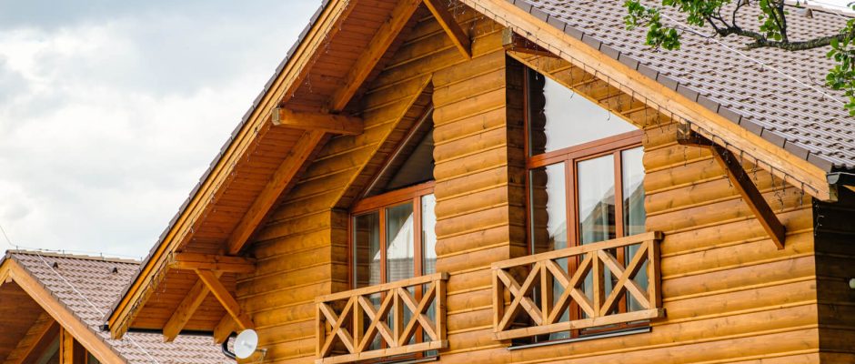 Houten woning