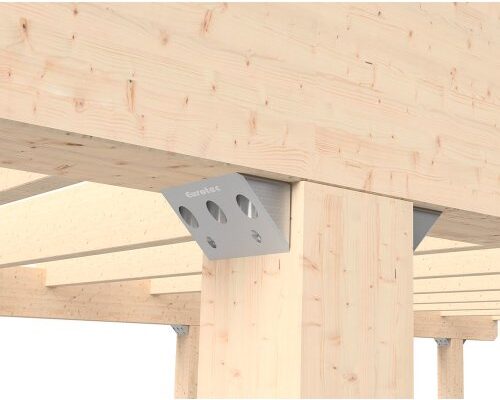 Ecktec-verbinder voor een houtverbinding