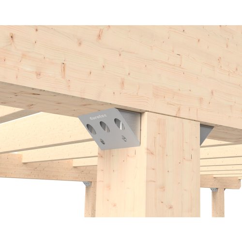 Ecktec-verbinder voor een houtverbinding
